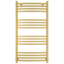 Полотенцесушитель водяной Сунержа Аркус, высота 100 см, ширина 50 см, цвет матовое золото, 032-0251-1050