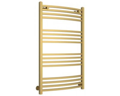 Полотенцесушитель водяной Сунержа Аркус, высота 100 см, ширина 60 см, цвет матовое золото, 032-0251-1060