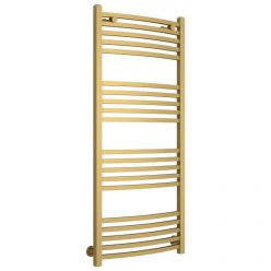 Полотенцесушитель водяной Сунержа Аркус, высота 120 см, ширина 50 см, цвет матовое золото, 032-0251-1250