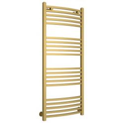 Полотенцесушитель водяной Сунержа Аркус, высота 120 см, ширина 50 см, цвет матовое золото, 032-0251-1250