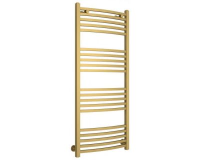 Полотенцесушитель водяной Сунержа Аркус, высота 120 см, ширина 50 см, цвет матовое золото, 032-0251-1250