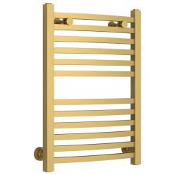 Полотенцесушитель водяной Сунержа Аркус, высота 60 см, ширина 40 см, цвет матовое золото, 032-0251-6040