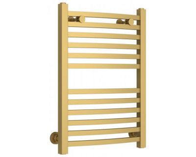 Полотенцесушитель водяной Сунержа Аркус, высота 60 см, ширина 40 см, цвет матовое золото, 032-0251-6040