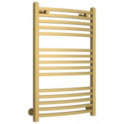 Полотенцесушитель водяной Сунержа Аркус, высота 80 см, ширина 50 см, цвет матовое золото, 032-0251-8050