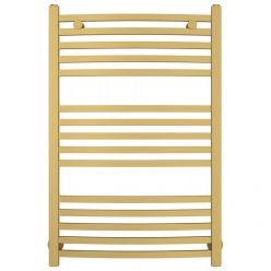 Полотенцесушитель водяной Сунержа Аркус, высота 80 см, ширина 50 см, цвет матовое золото, 032-0251-8050