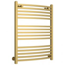 Полотенцесушитель водяной Сунержа Аркус, высота 80 см, ширина 60 см, цвет матовое золото, 032-0251-8060