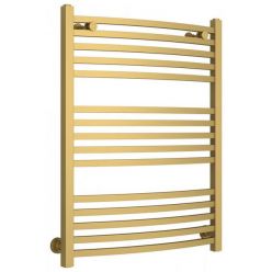 Полотенцесушитель водяной Сунержа Аркус, высота 80 см, ширина 60 см, цвет матовое золото, 032-0251-8060