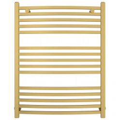 Полотенцесушитель водяной Сунержа Аркус, высота 80 см, ширина 60 см, цвет матовое золото, 032-0251-8060