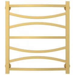 Полотенцесушитель водяной Сунержа Ажур, высота 60 см, ширина 50 см, нижнее подключение 50 см, цвет матовое золото, 032-0255-6050