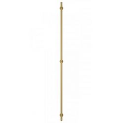 Полотенцесушитель электрический Сунержа Аскет, ширина 5 см, высота 165 см, цвет матовое золото, 032-0850-1650