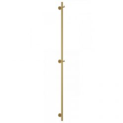 Полотенцесушитель электрический Сунержа Аскет, ширина 5 см, высота 165 см, цвет матовое золото, 032-0850-1650