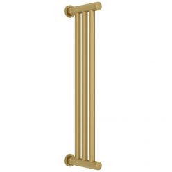 Полотенцесушитель водяной Сунержа Хорда, высота 60 см, ширина 20 см, боковое подключение 60 см, цвет матовое золото, 032-4124-0600