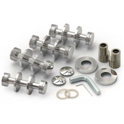 Полотенцесушитель водяной Сунержа Хорда, высота 120 см, ширина 20 см, боковое подключение 120 см, цвет матовое золото, 032-4124-1200