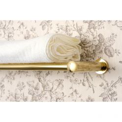 Полотенцесушитель водяной Сунержа Хорда, высота 120 см, ширина 20 см, боковое подключение 120 см, цвет золото, 03-4124-1200