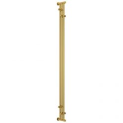 Полотенцесушитель водяной Сунержа Хорда, высота 180 см, ширина 20 см, боковое подключение 180 см, цвет золото, 03-4124-1800
