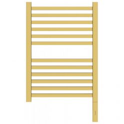 Полотенцесушитель электрический Сунержа Модус 3.0, высота 60 см, ширина 40 см, диммер слева/справа, цвет матовое золото, 032-5700-6040/032-5701-6040