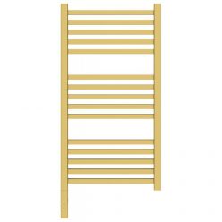 Полотенцесушитель электрический Сунержа Модус 3.0, высота 80 см, ширина 40 см, диммер слева/справа, цвет матовое золото, 032-5700-8040/032-5701-8040