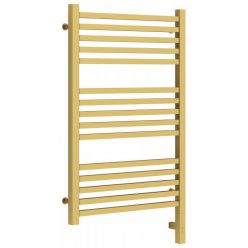 Полотенцесушитель электрический Сунержа Модус 3.0, высота 80 см, ширина 50 см, диммер слева/справа, цвет матовое золото, 032-5700-8050/032-5701-8050