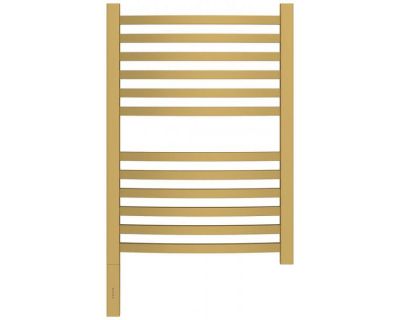 Полотенцесушитель электрический Сунержа Аркус 3.0, высота 60 см, ширина 40 см, диммер слева/справа, цвет матовое золото, 032-5704-6040/032-5705-6040