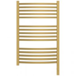 Полотенцесушитель электрический Сунержа Аркус 3.0, высота 80 см, ширина 50 см, диммер слева/справа, цвет матовое золото, 032-5704-8050/032-5705-8050