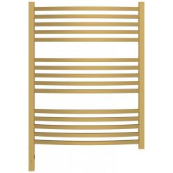 Полотенцесушитель электрический Сунержа Аркус 3.0, высота 80 см, ширина 60 см, диммер слева/справа, цвет матовое золото, 032-5704-8060/032-5705-8060