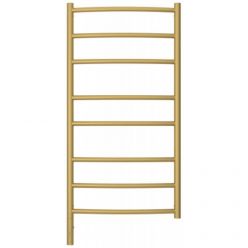 Полотенцесушитель электрический Сунержа Галант 3.0, высота 100 см, ширина 50 см, диммер слева/справа, цвет матовое золото, 032-5800-1050/032-5801-1050