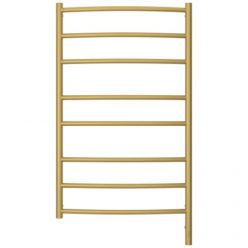 Полотенцесушитель электрический Сунержа Галант 3.0, высота 100 см, ширина 60 см, диммер слева/справа, цвет матовое золото, 032-5800-1060/032-5801-1060