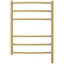 Полотенцесушитель электрический Сунержа Галант 3.0, высота 80 см, ширина 60 см, диммер слева/справа, цвет матовое золото, 032-5800-8060/032-5801-8060