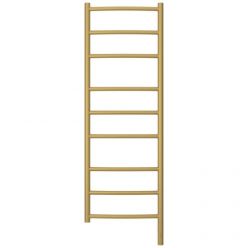 Полотенцесушитель электрический Сунержа Галант 3.0, высота 120 см, ширина 40 см, диммер слева/справа, цвет матовое золото, 032-5800-1240/032-5801-1240