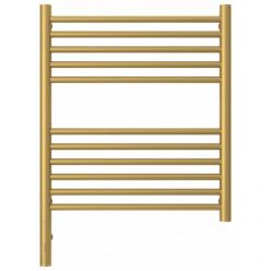 Полотенцесушитель электрический Сунержа Богема 3.0, высота 60 см, ширина 50 см, диммер слева/справа, цвет матовое золото, 032-5804-6050/032-5805-6050