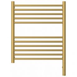 Полотенцесушитель электрический Сунержа Богема 3.0, высота 60 см, ширина 50 см, диммер слева/справа, цвет матовое золото, 032-5804-6050/032-5805-6050