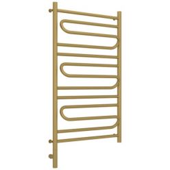 Полотенцесушитель электрический Сунержа Элегия 3.0, высота 100 см, ширина 60 см, диммер слева/справа, цвет матовое золото, 032-5818-1060/032-5819-1060