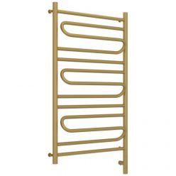 Полотенцесушитель электрический Сунержа Элегия 3.0, высота 100 см, ширина 60 см, диммер слева/справа, цвет матовое золото, 032-5818-1060/032-5819-1060