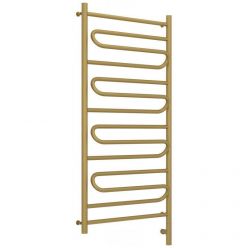 Полотенцесушитель электрический Сунержа Элегия 3.0, высота 120 см, ширина 60 см, диммер слева/справа, цвет матовое золото, 032-5818-1260/032-5819-1260