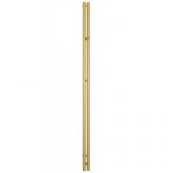 Полотенцесушитель электрический Сунержа Нюанс 3.0, высота 180 см, ширина 10 см, диммер справа, цвет матовое золото, 032-5843-1853
