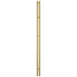 Полотенцесушитель электрический Сунержа Нюанс 3.0, высота 180 см, ширина 10 см, диммер справа, цвет матовое золото, 032-5843-1853