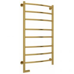 Полотенцесушитель электрический Сунержа Галант 2.0, высота 100 см, ширина 60 см, диммер слева/справа, цвет золото, 03-5200-1060/03-5201-1060