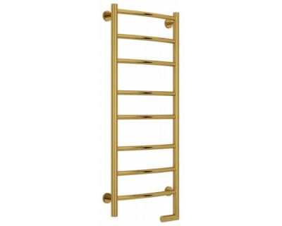 Полотенцесушитель электрический Сунержа Галант 2.0, высота 100 см, ширина 40 см, диммер справа, цвет золото, 03-5201-1040