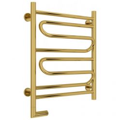 Полотенцесушитель электрический Сунержа Элегия 2.0, высота 60 см, ширина 50 см, диммер слева/справа, цвет золото, 03-5218-6050/03-5219-6050