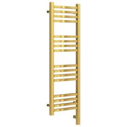 Полотенцесушитель электрический Сунержа Модус 3.0, высота 100 см, ширина 30 см, диммер слева/справа, цвет золото, 03-5700-1030/03-5701-1030