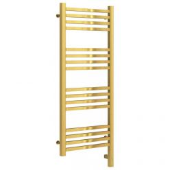 Полотенцесушитель электрический Сунержа Модус 3.0, высота 100 см, ширина 40 см, диммер слева/справа, цвет золото, 03-5700-1040/03-5701-1040