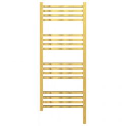 Полотенцесушитель электрический Сунержа Модус 3.0, высота 100 см, ширина 40 см, диммер слева/справа, цвет золото, 03-5700-1040/03-5701-1040