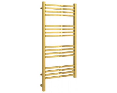 Полотенцесушитель электрический Сунержа Модус 3.0, высота 100 см, ширина 50 см, диммер слева/справа, цвет золото, 03-5700-1050/03-5701-1050