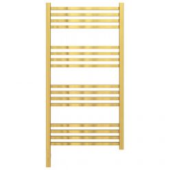 Полотенцесушитель электрический Сунержа Модус 3.0, высота 100 см, ширина 50 см, диммер слева/справа, цвет золото, 03-5700-1050/03-5701-1050