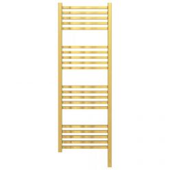 Полотенцесушитель электрический Сунержа Модус 3.0, высота 120 см, ширина 40 см, диммер слева/справа, цвет золото, 03-5700-1240/03-5701-1240