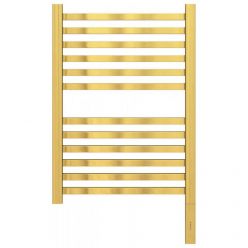 Полотенцесушитель электрический Сунержа Модус 3.0, высота 60 см, ширина 40 см, диммер слева/справа, цвет золото, 03-5700-6040/03-5701-6040