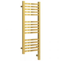 Полотенцесушитель электрический Сунержа Модус 3.0, высота 80 см, ширина 30 см, диммер слева/справа, цвет золото, 03-5700-8030/03-5701-8030