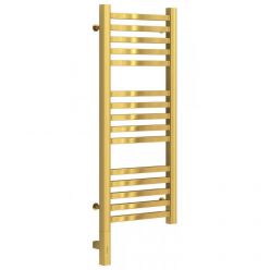 Полотенцесушитель электрический Сунержа Модус 3.0, высота 80 см, ширина 30 см, диммер слева/справа, цвет золото, 03-5700-8030/03-5701-8030