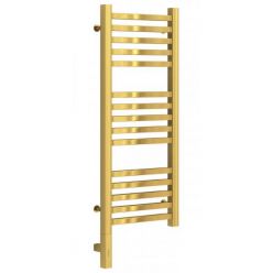 Полотенцесушитель электрический Сунержа Модус 3.0, высота 80 см, ширина 30 см, диммер слева/справа, цвет золото, 03-5700-8030/03-5701-8030