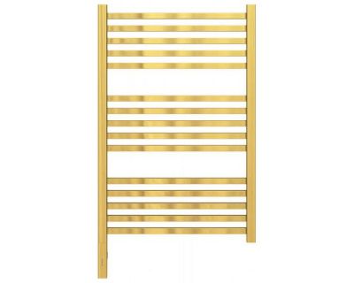 Полотенцесушитель электрический Сунержа Модус 3.0, высота 80 см, ширина 50 см, диммер слева, цвет золото, 03-5700-8050